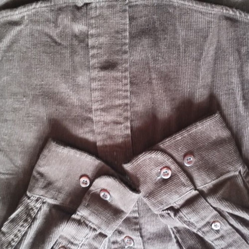 Jameson Corduroy Shirt M Used Brown Regular Fit