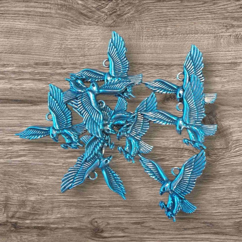 Eagle metal pendants new, lot of 20 pieces, 4 cm