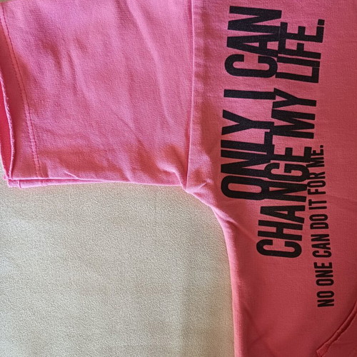Evita set No 8 with oversized crop top and shorts, pink