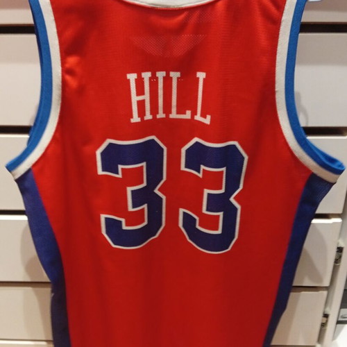 NBA Detroit Pistons Grant Hill Jersey XL like new authentic