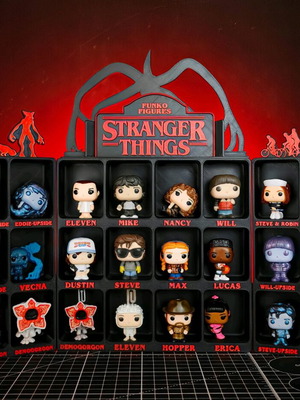 Stranger Things Display Stand new for Funko Pop collectors