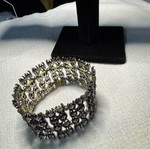 Adjustable bracelet like new, silver