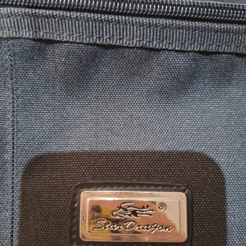 Black crossbody bag with strap
