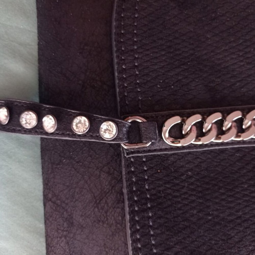 Women's black envelope shoulder bag new for evening and formal occasions