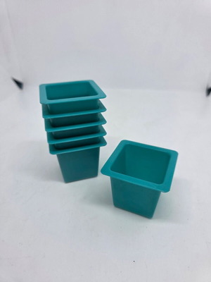 Tupperware τετράγωνα φορμάκια, σετ 6
