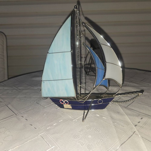Sailboat like new decorative model
