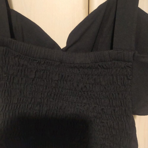 Women's strap top new, one size, black