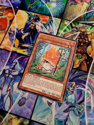 Sylvan Komushroomo LVAL Rare 1st Edition Yu-Gi-Oh! card