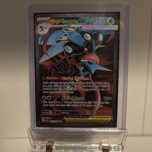 Mega Greninja EX #100 Chaos Rising Pokemon card