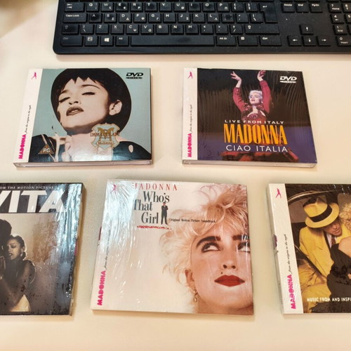 Madonna From The Origins To The Myth 9 CDs and 2 DVDs box set like new