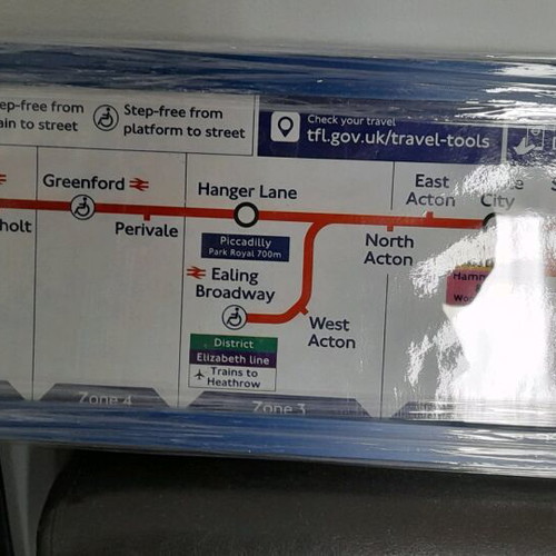 London Metro Line new, collectible decoration