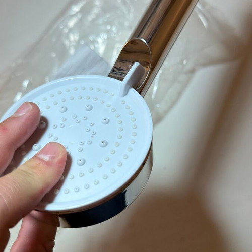 High Pressure Shower Head Chrome with Silicone Nozzles