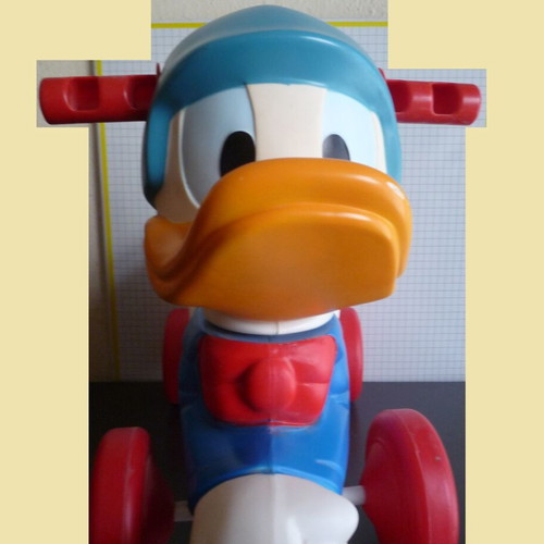 Donald Duck children's ride-on bike from the '70s-'80s new