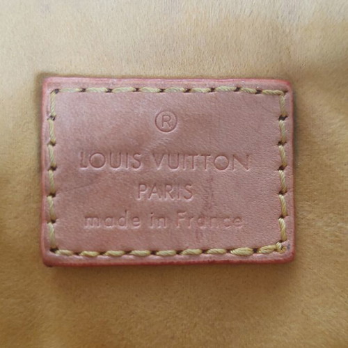 Louis Vuitton Monogram Shoulder Bag like new, brown canvas and leather