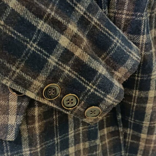Pepe Jeans children's wool coat like new, checked, size 8
