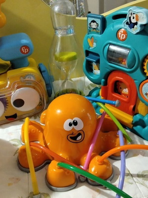 Σετ βρεφικά παιχνίδια σαν καινούργιο, Fisher Price, ELC, Playgo