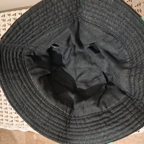 Summer hat like new, colorful, 100% cotton, size L