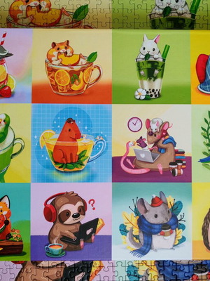 Black Sea Little Cuties puzzle 1000 pieces like new