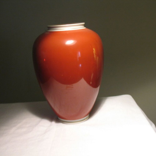 Vintage vase used with gold relief from East Germany