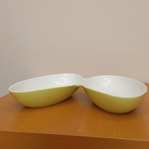 Porcelain double ordeviera two-section