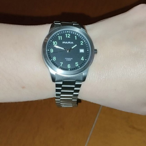 Para Titanium Edition German watch with Citizen Japan movement