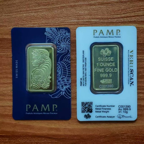 PAMP gold bar Switzerland new