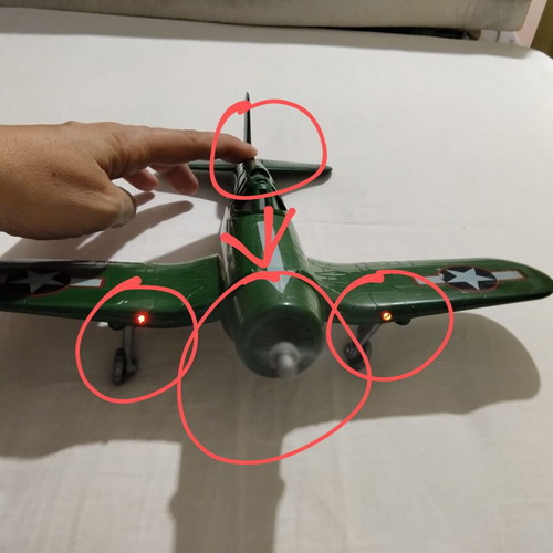 Newray Neo Pilot Aircraft Model Scale 1:35 Like New