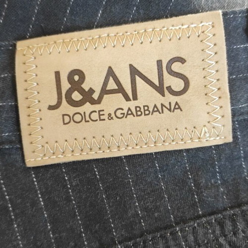 Dolce & Gabbana women's pants size XL like new, black and gray