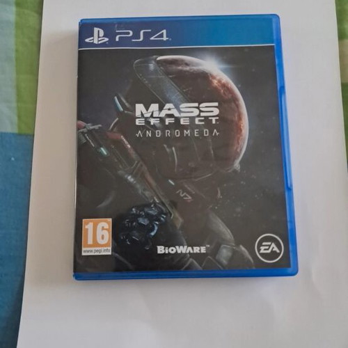 Mass Effect Andromeda PS4 game unused, no damage