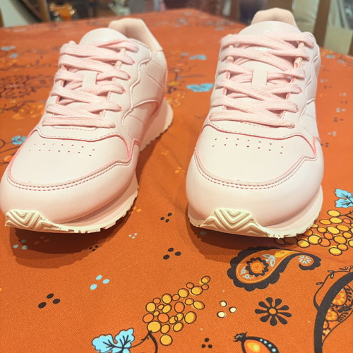 Lumberjack women's sneakers new, light pink with laces