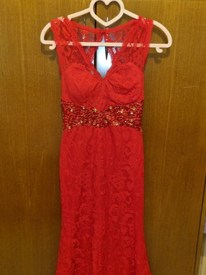 Dress like new, red, size S