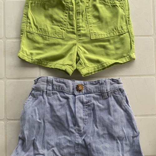 Benetton baby shorts pack, 6-9 months