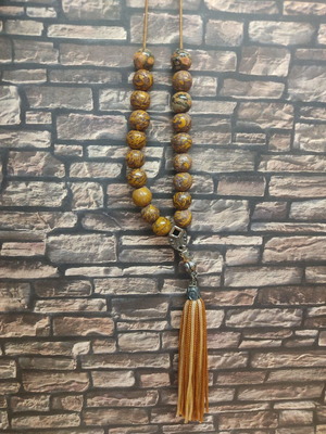 Jasper Worry Beads new, painted