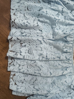 Blue Off Shoulder Top small size like new