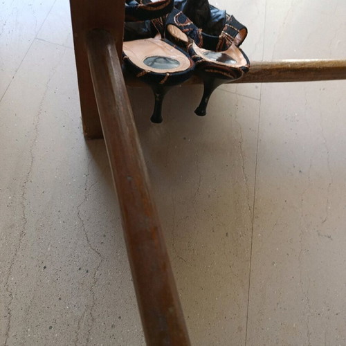 Vavoulas pumps like new, size 41, fabric with leather interior