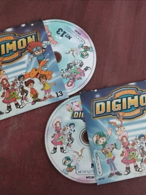 Digimon 3 και 13 VCD σαν καινούργιο, μεταγλωττισμένα