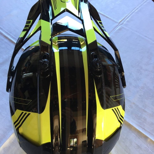 LS2 MX436 Pioneer helmet used