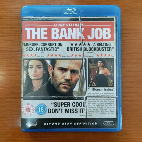 The Bank Job Blu-ray used with English subtitles