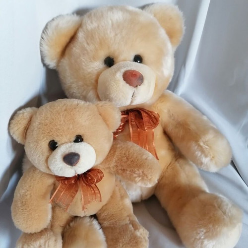 Teddy bears like new, set of two plush toys