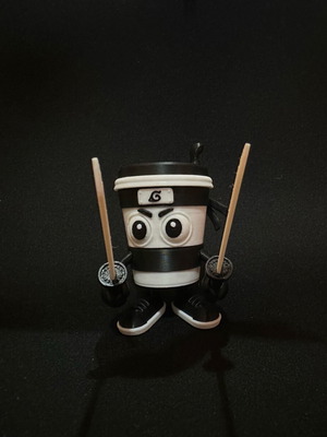 Cappuccino Assasino figure with moving parts