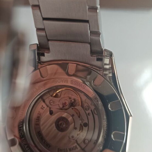 Swiss Automatic Mercury Dodecagon Moonphase Watch new