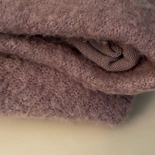 Bershka Long Soft Cardigan Like New Nude Dusty Pink