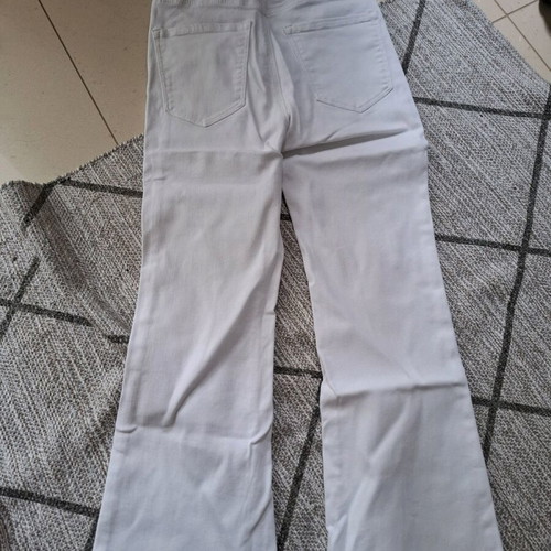 Stradivarius white jeans like new, size 36