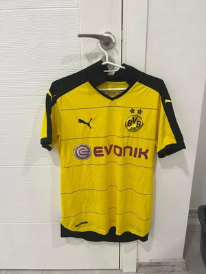 Borussia Dortmund 2015/2016 Home Football Shirt Puma used, size Small