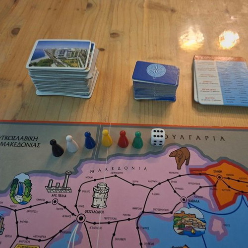 Discover Greece educational board game by Playful