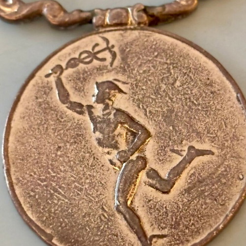 Medal of Royal Services King George I used, SZIRMAY Paris variety