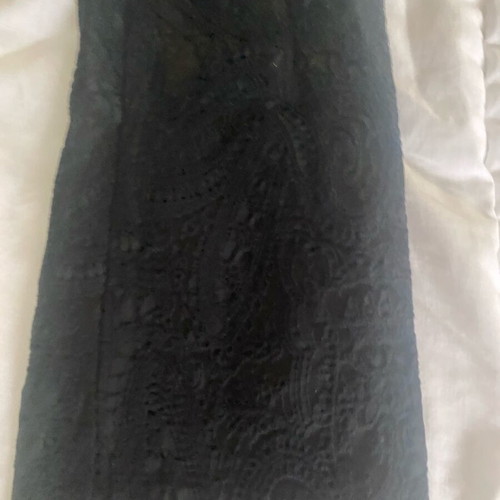BSB black pants with embossed patterns like new, size M