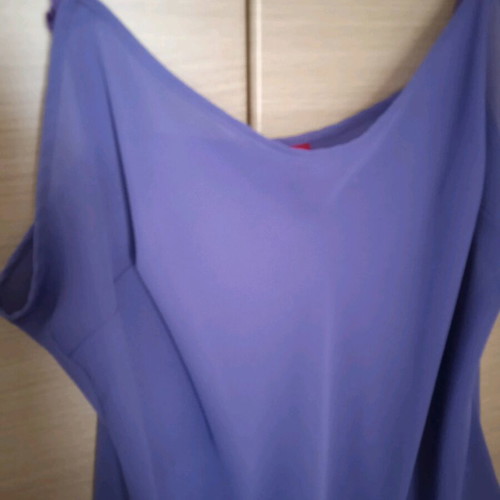 Women's blouse with top purple like new, size 5XL