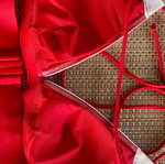 Bikini top Calvin Klein καινούργιο, μέγεθος S, άσπρο και κόκκινο