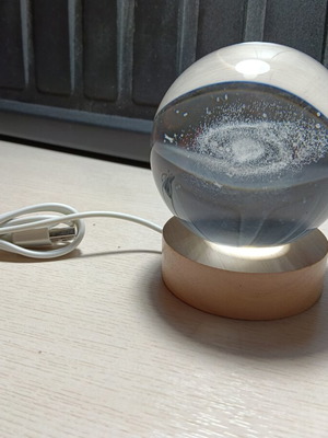 Galaxy Night Light with LED and USB Cable new